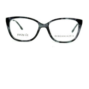BCBGMAXAZRIA Galena Black Grey Multi Eyeglasses Frame Cat Eye H20744